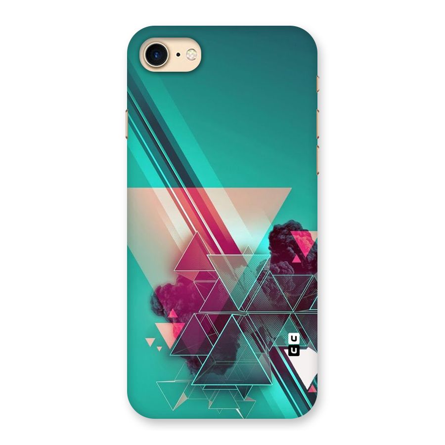 Floroscent Abstract Back Case for iPhone 7