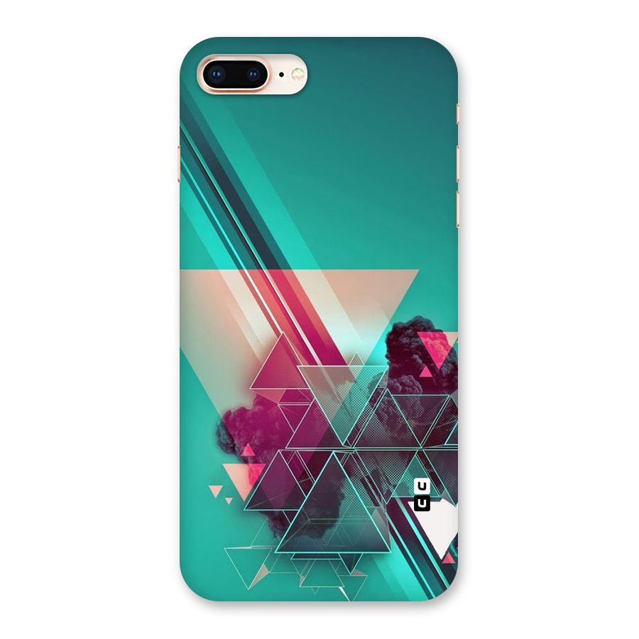 Floroscent Abstract Back Case for iPhone 8 Plus