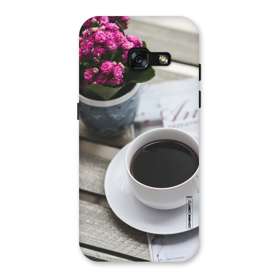 Flower And Blend Back Case for Galaxy A3 (2017)