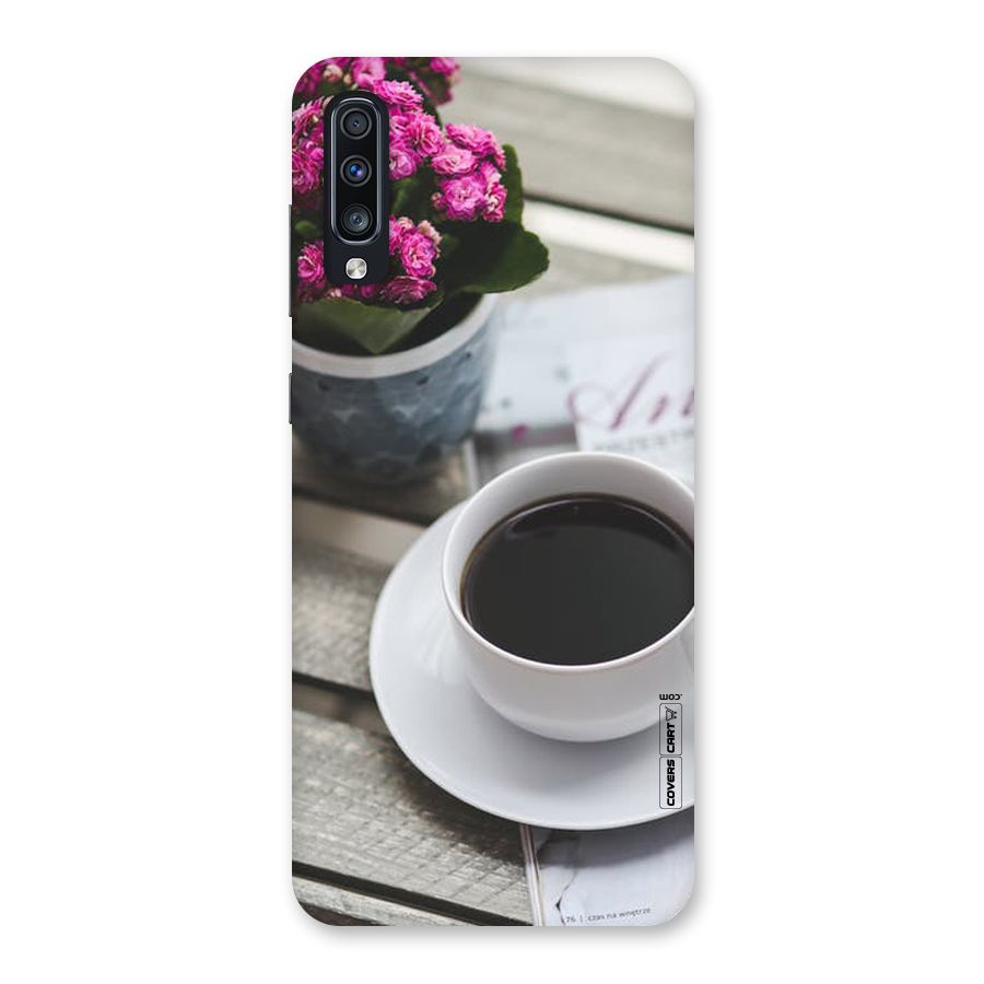 Flower And Blend Back Case for Galaxy A70
