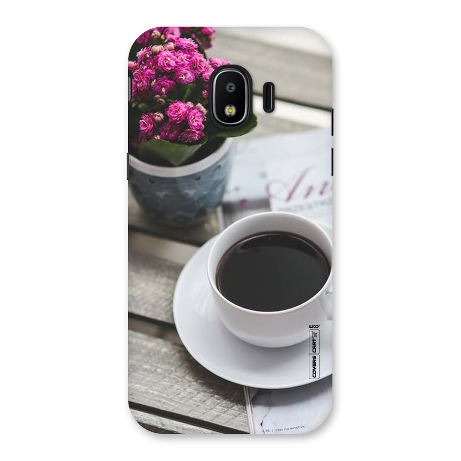 Flower And Blend Back Case for Galaxy J2 Pro 2018
