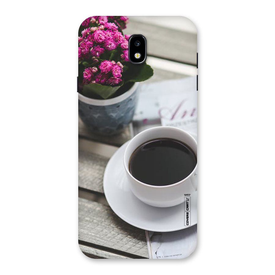 Flower And Blend Back Case for Galaxy J7 Pro