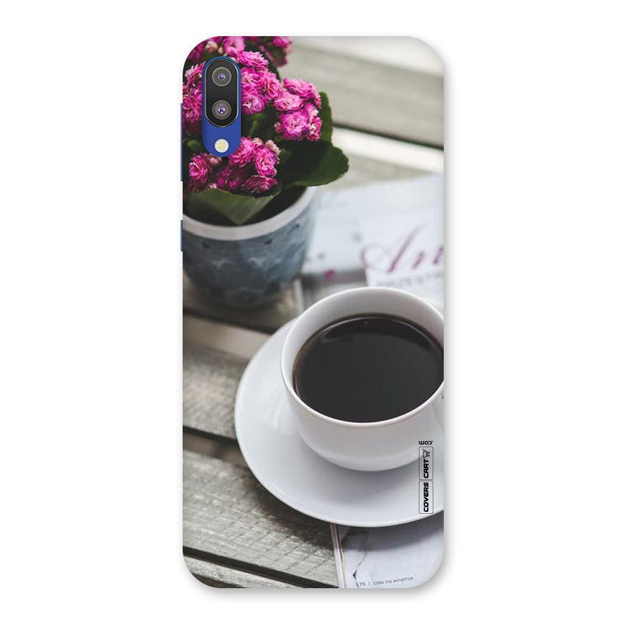 Flower And Blend Back Case for Galaxy M10