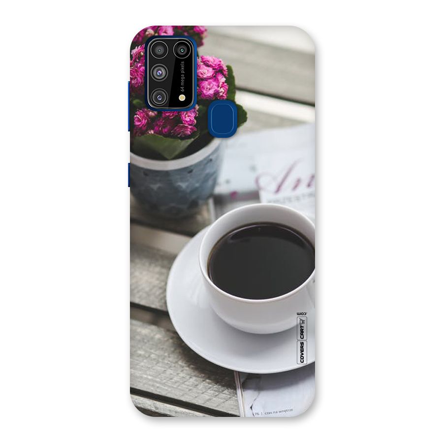 Flower And Blend Back Case for Galaxy M31