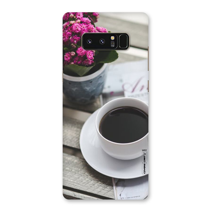Flower And Blend Back Case for Galaxy Note 8