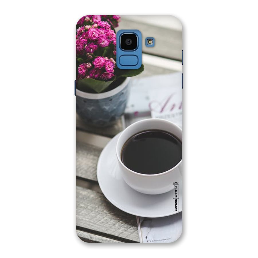 Flower And Blend Back Case for Galaxy On6
