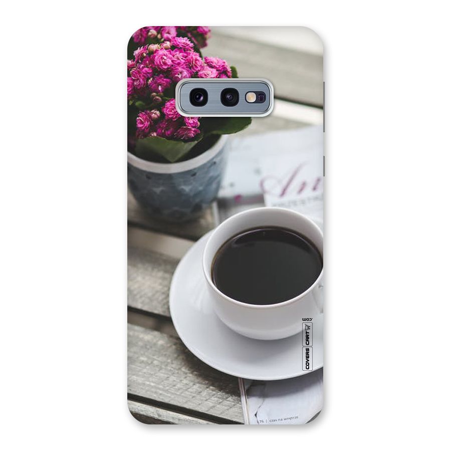 Flower And Blend Back Case for Galaxy S10e