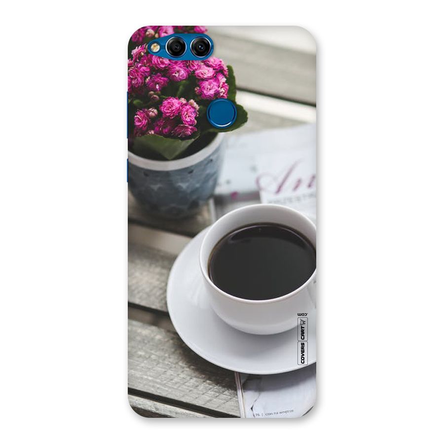 Flower And Blend Back Case for Honor 7X