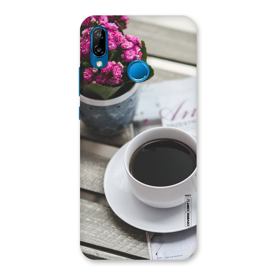 Flower And Blend Back Case for Huawei P20 Lite