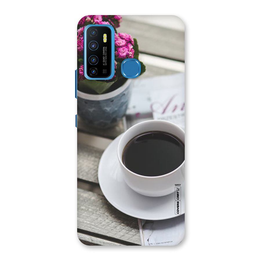 Flower And Blend Back Case for Infinix Hot 9