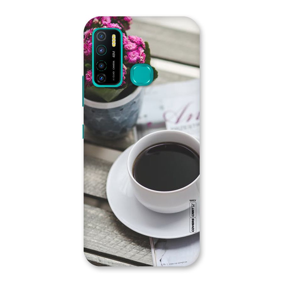 Flower And Blend Back Case for Infinix Hot 9 Pro