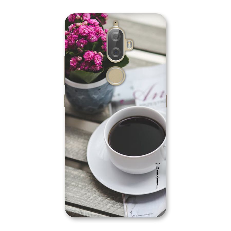 Flower And Blend Back Case for Lenovo K8 Plus