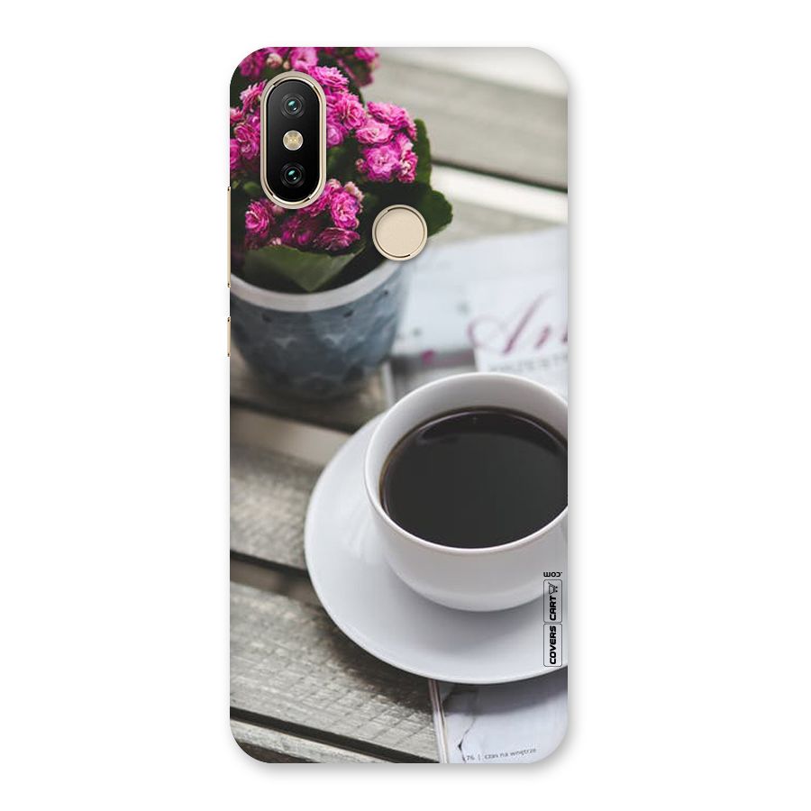 Flower And Blend Back Case for Mi A2