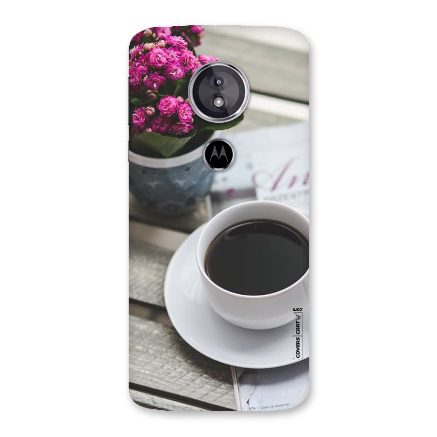 Flower And Blend Back Case for Moto E5