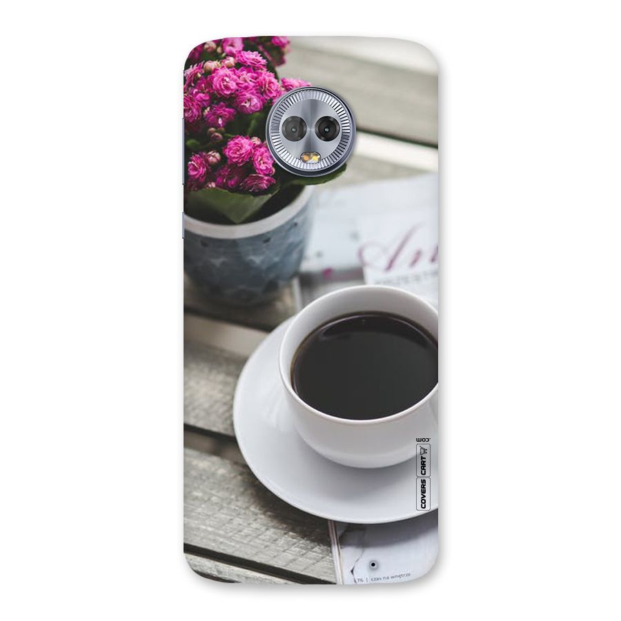 Flower And Blend Back Case for Moto G6 Plus