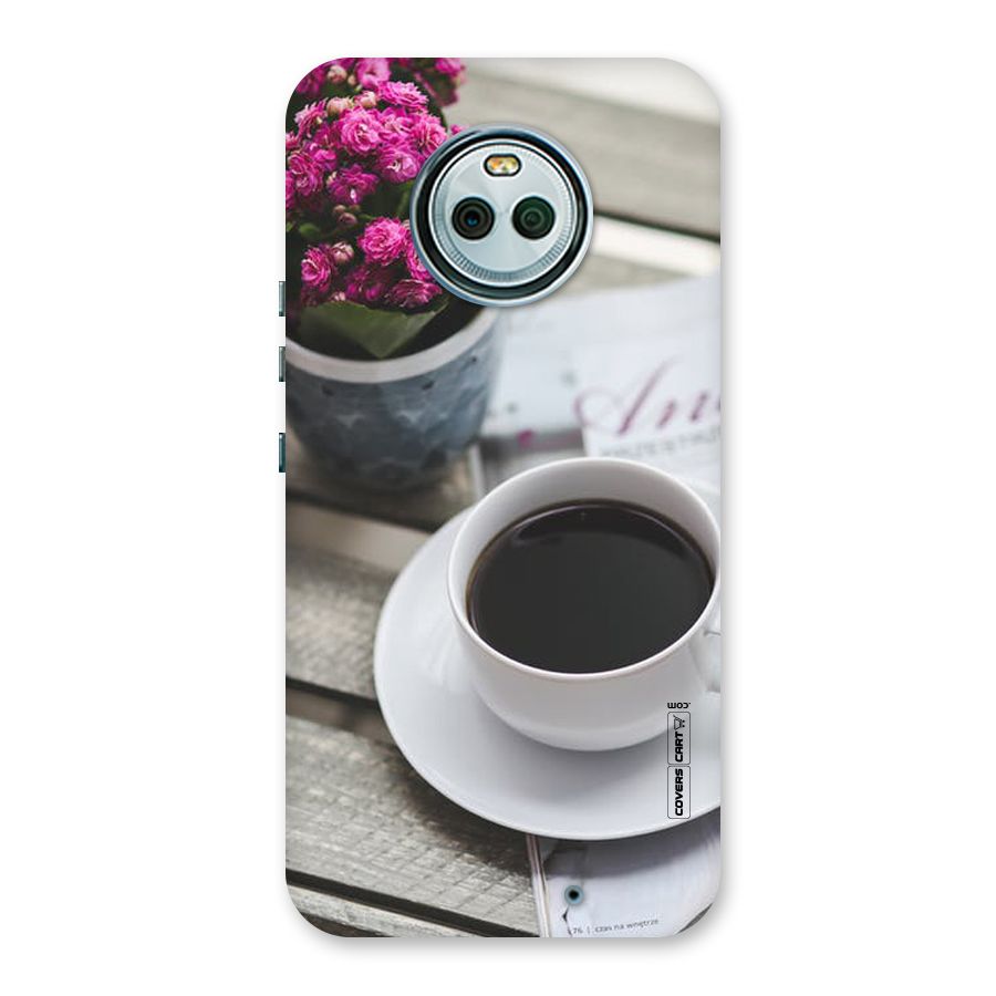 Flower And Blend Back Case for Moto X4