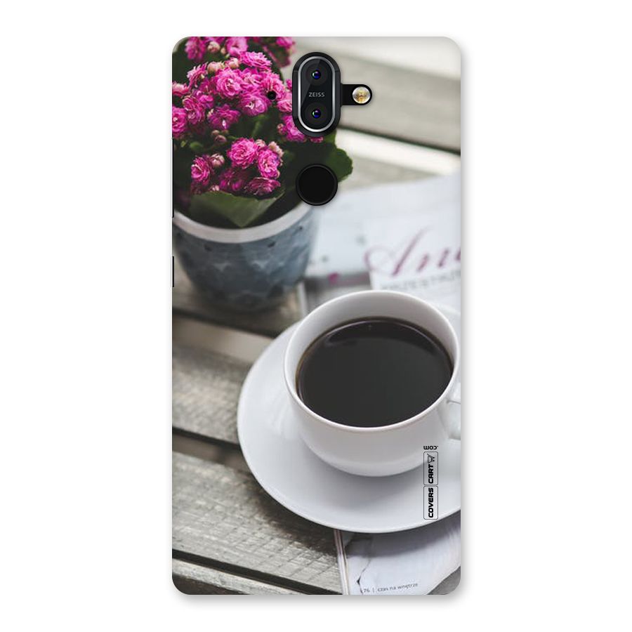 Flower And Blend Back Case for Nokia 8 Sirocco