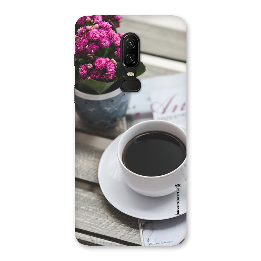 Flower And Blend Back Case for OnePlus 6