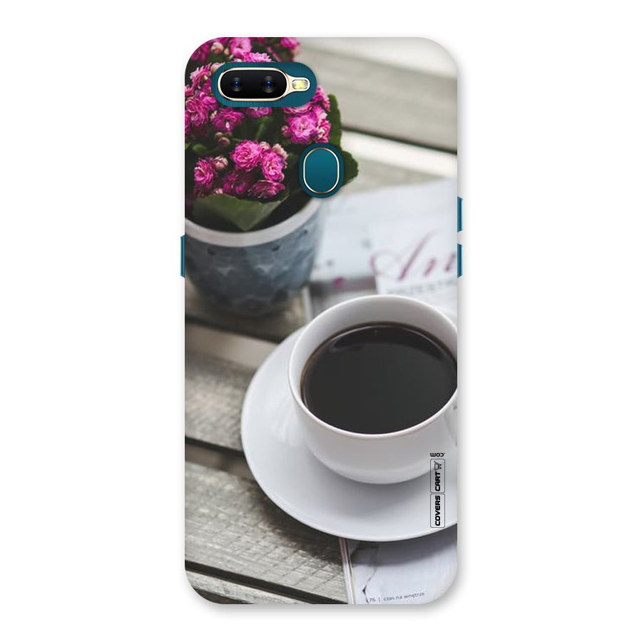 Flower And Blend Back Case for Oppo A11k