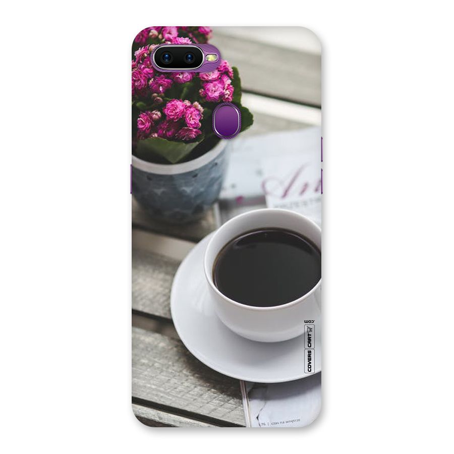 Flower And Blend Back Case for Oppo F9