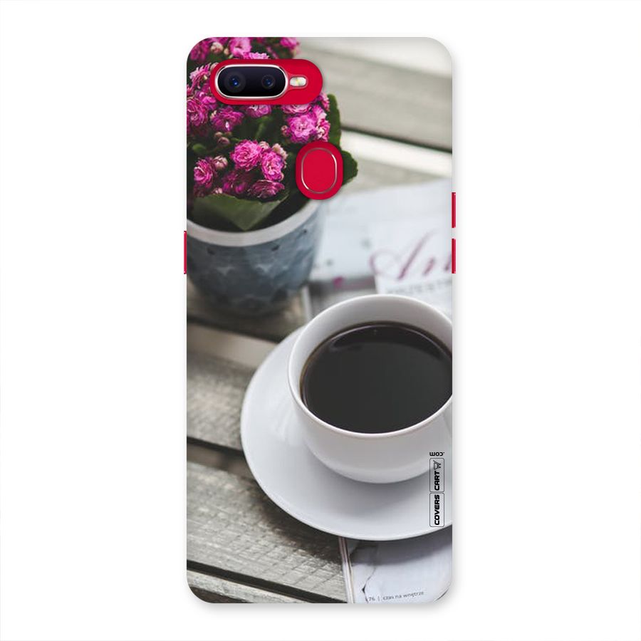 Flower And Blend Back Case for Oppo F9 Pro