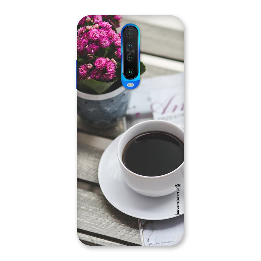 Flower And Blend Back Case for Poco X2