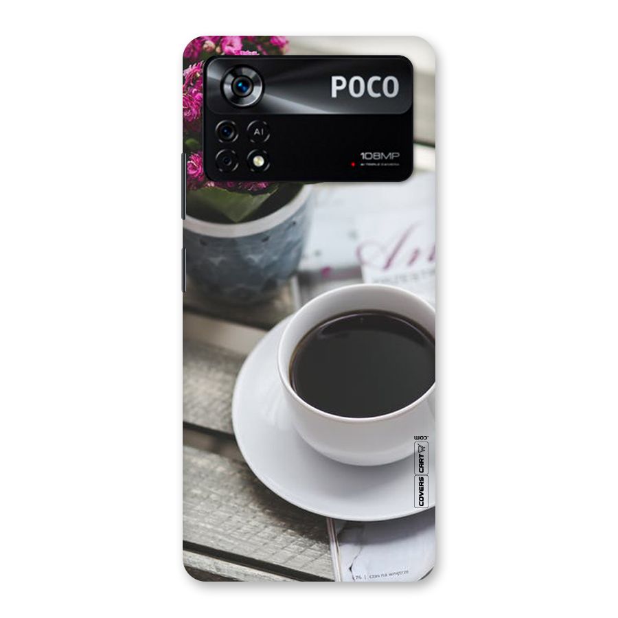 Flower And Blend Back Case for Poco X4 Pro 5G