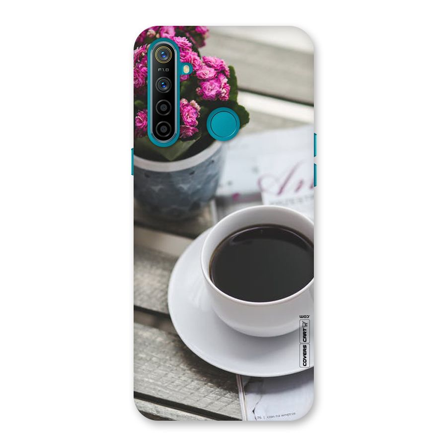 Flower And Blend Back Case for Realme 5i