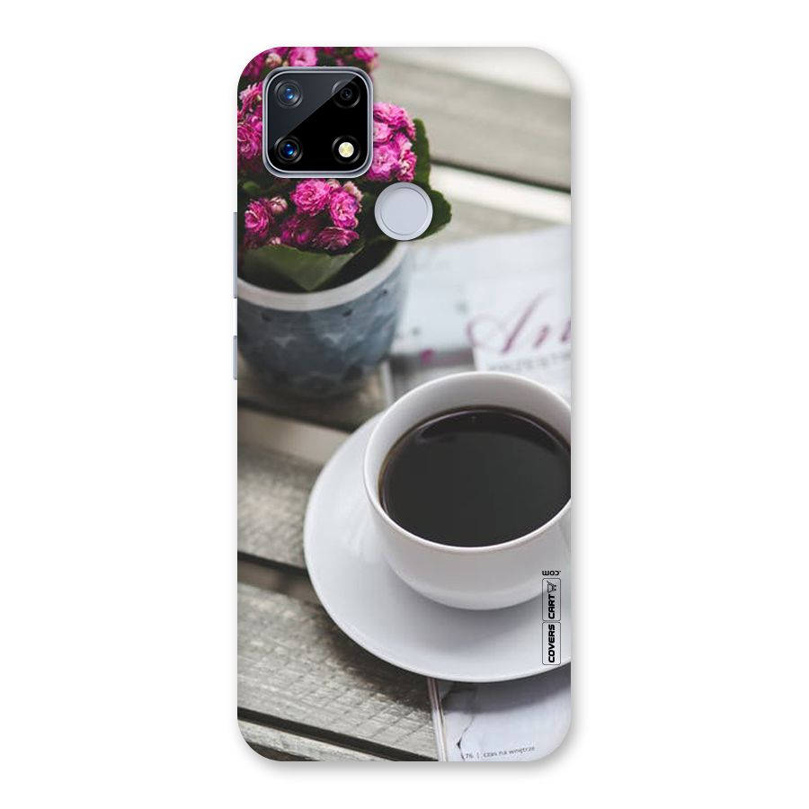 Flower And Blend Back Case for Realme Narzo 20