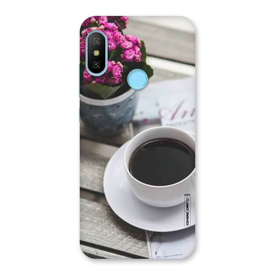 Flower And Blend Back Case for Redmi 6 Pro