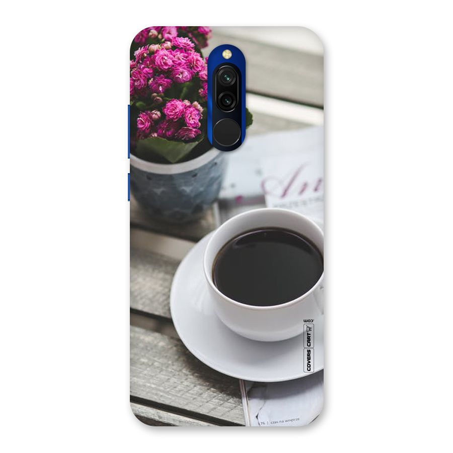 Flower And Blend Back Case for Redmi 8