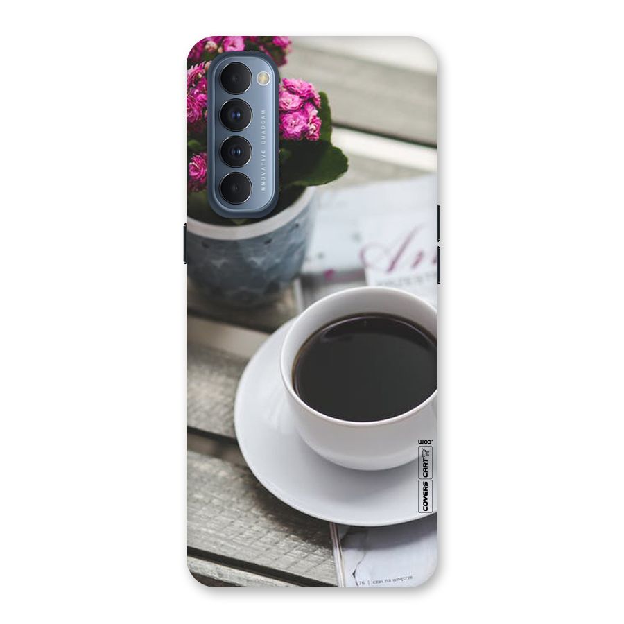 Flower And Blend Back Case for Reno4 Pro