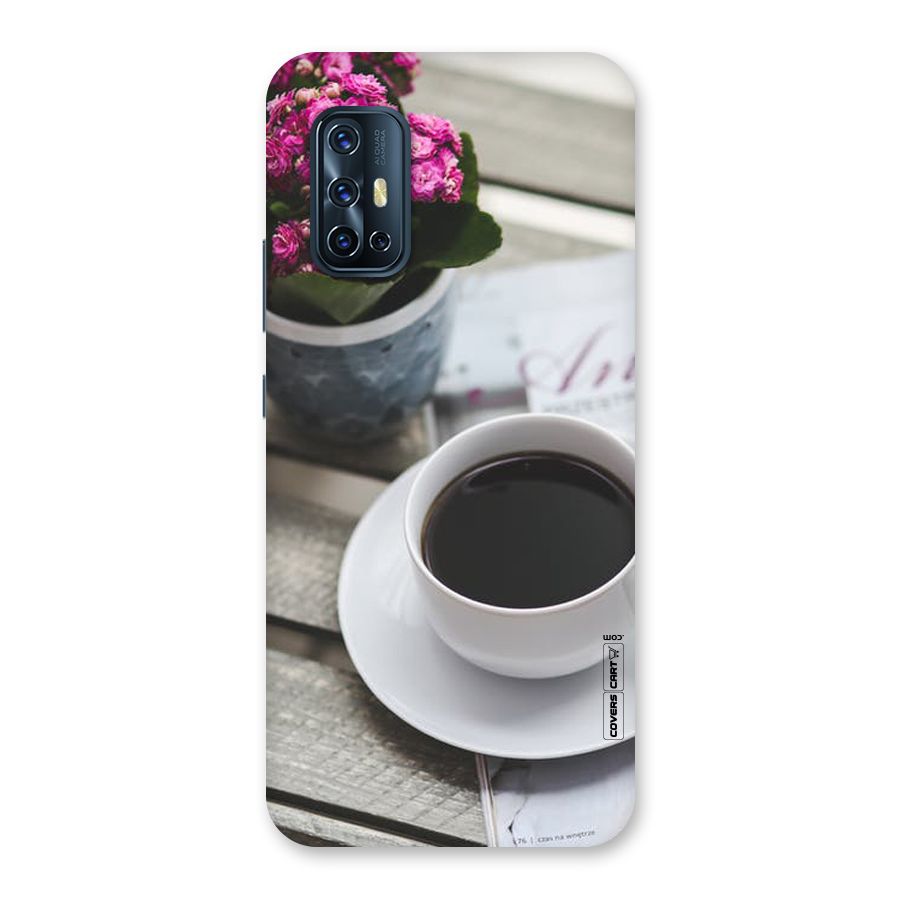 Flower And Blend Back Case for Vivo V17