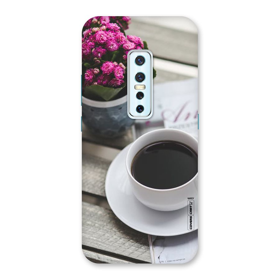 Flower And Blend Back Case for Vivo V17 Pro
