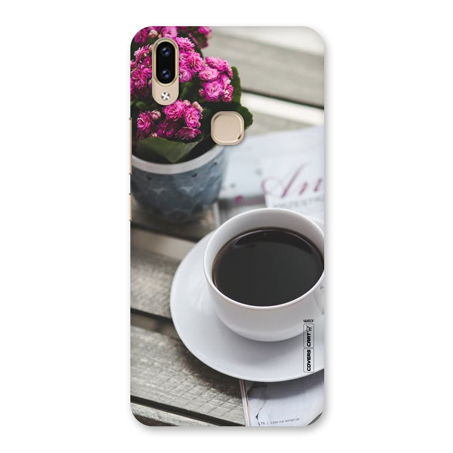 Flower And Blend Back Case for Vivo V9 Youth