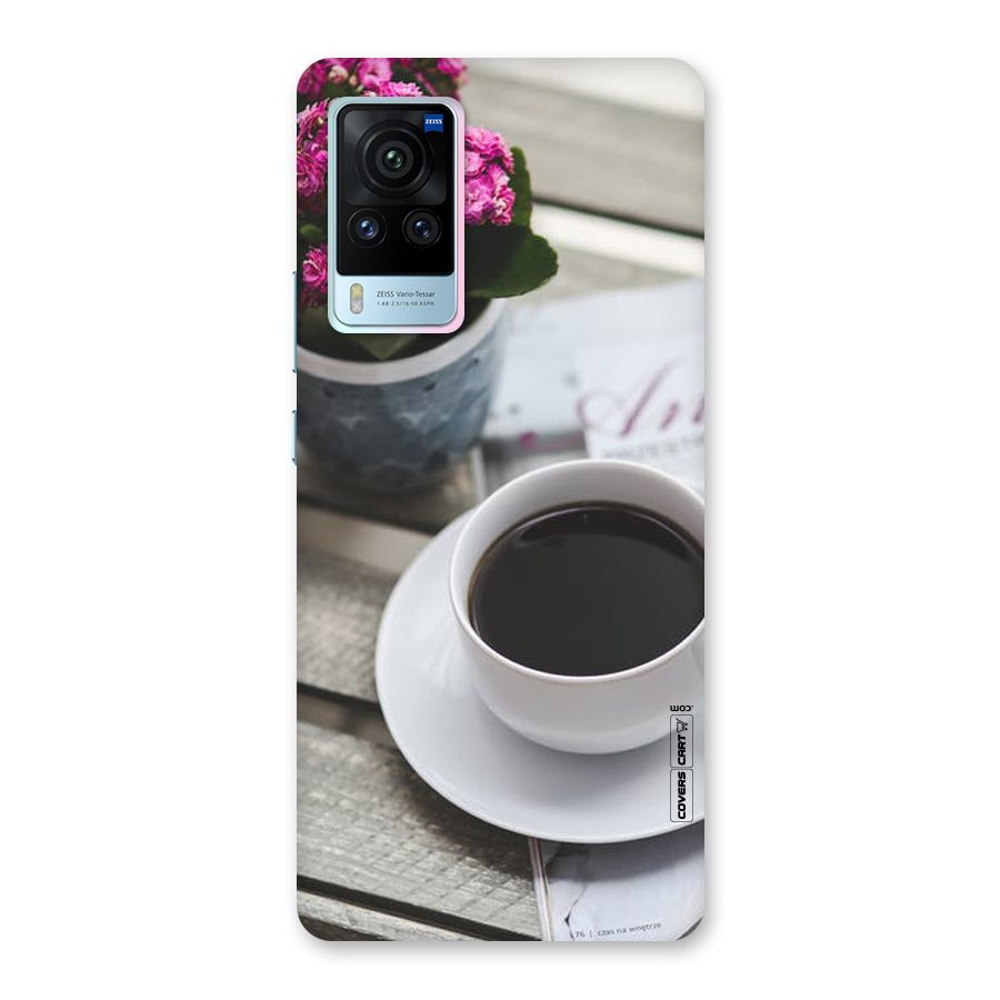 Flower And Blend Back Case for Vivo X60 Pro