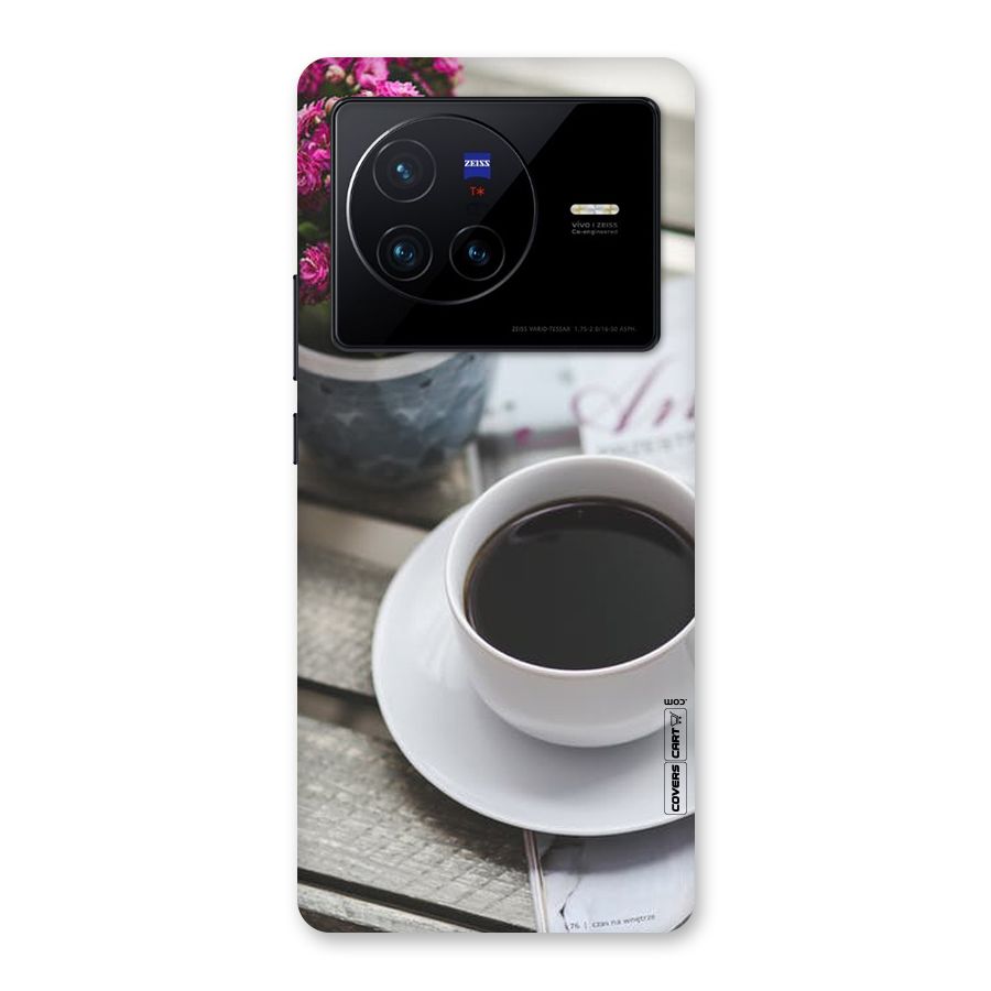 Flower And Blend Back Case for Vivo X80