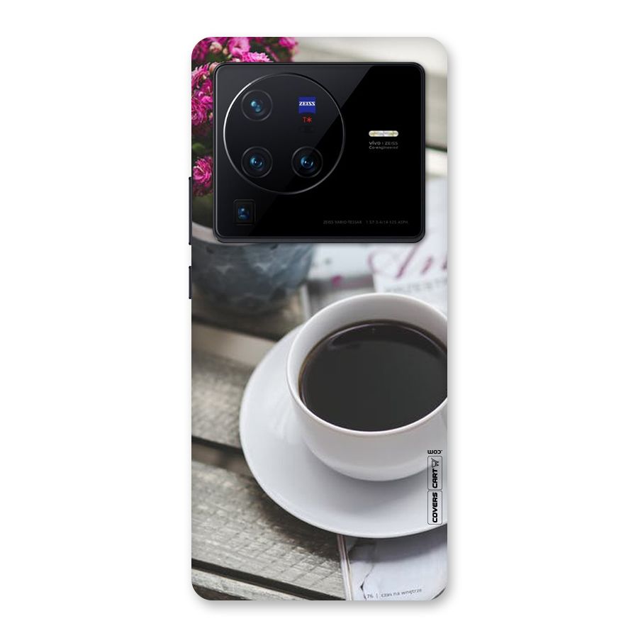 Flower And Blend Back Case for Vivo X80 Pro