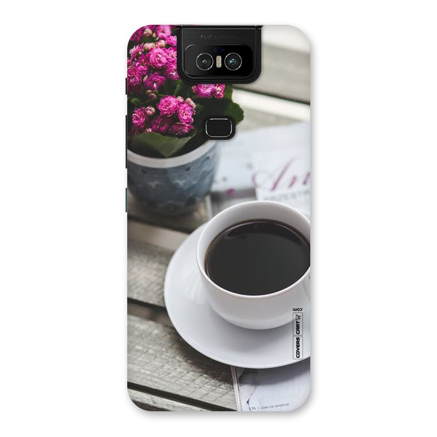 Flower And Blend Back Case for Zenfone 6z