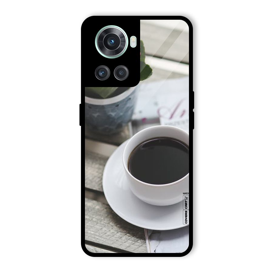 Flower And Blend Glass Back Case for OnePlus 10R