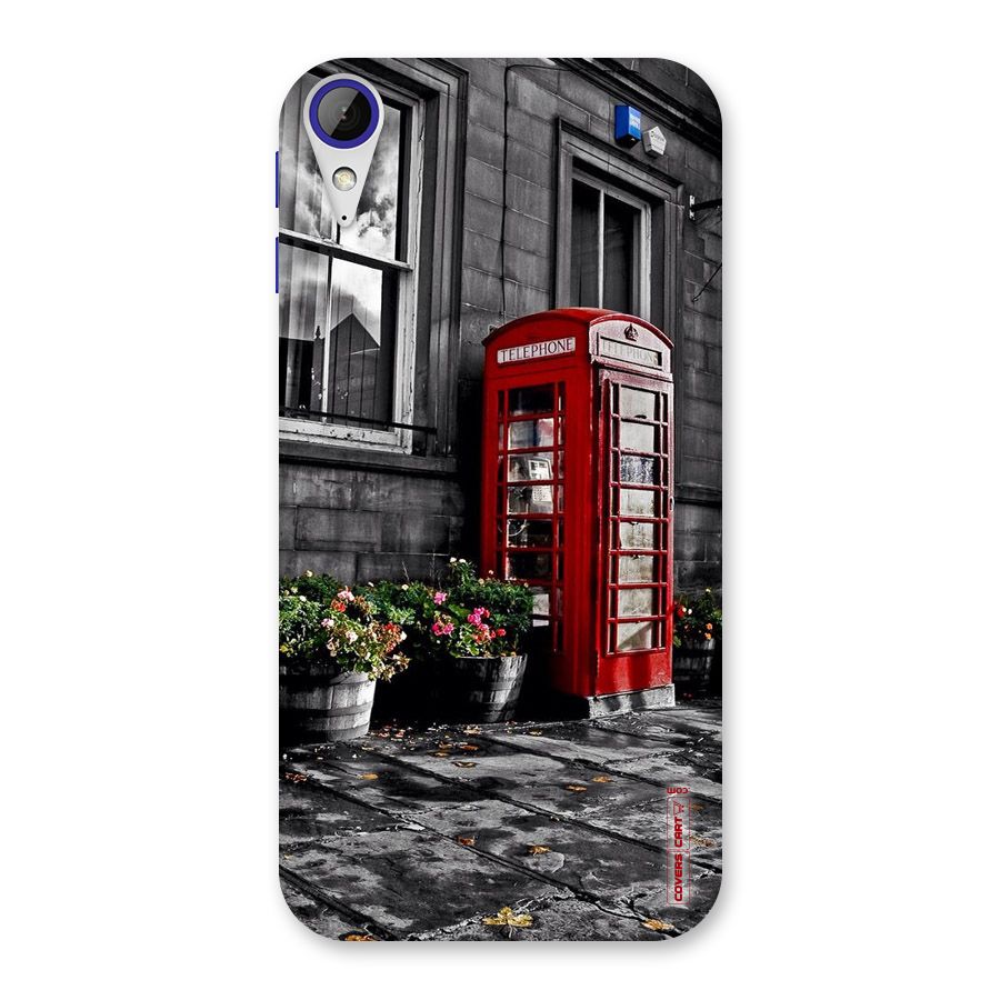 Flower And Booth Back Case for Desire 830