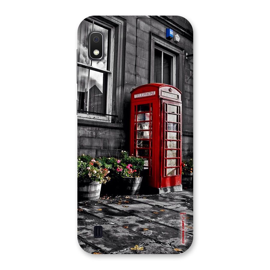 Flower And Booth Back Case for Galaxy A10