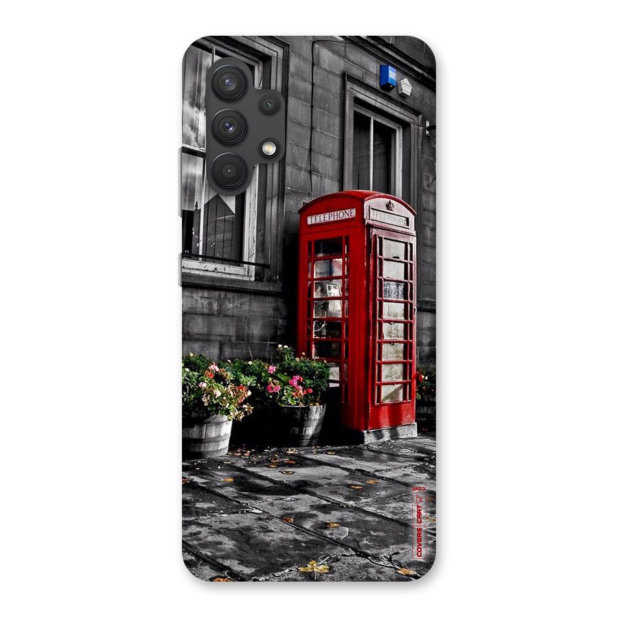 Flower And Booth Back Case for Galaxy A32