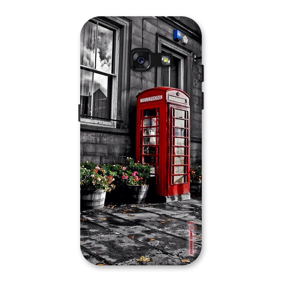 Flower And Booth Back Case for Galaxy A3 (2017)