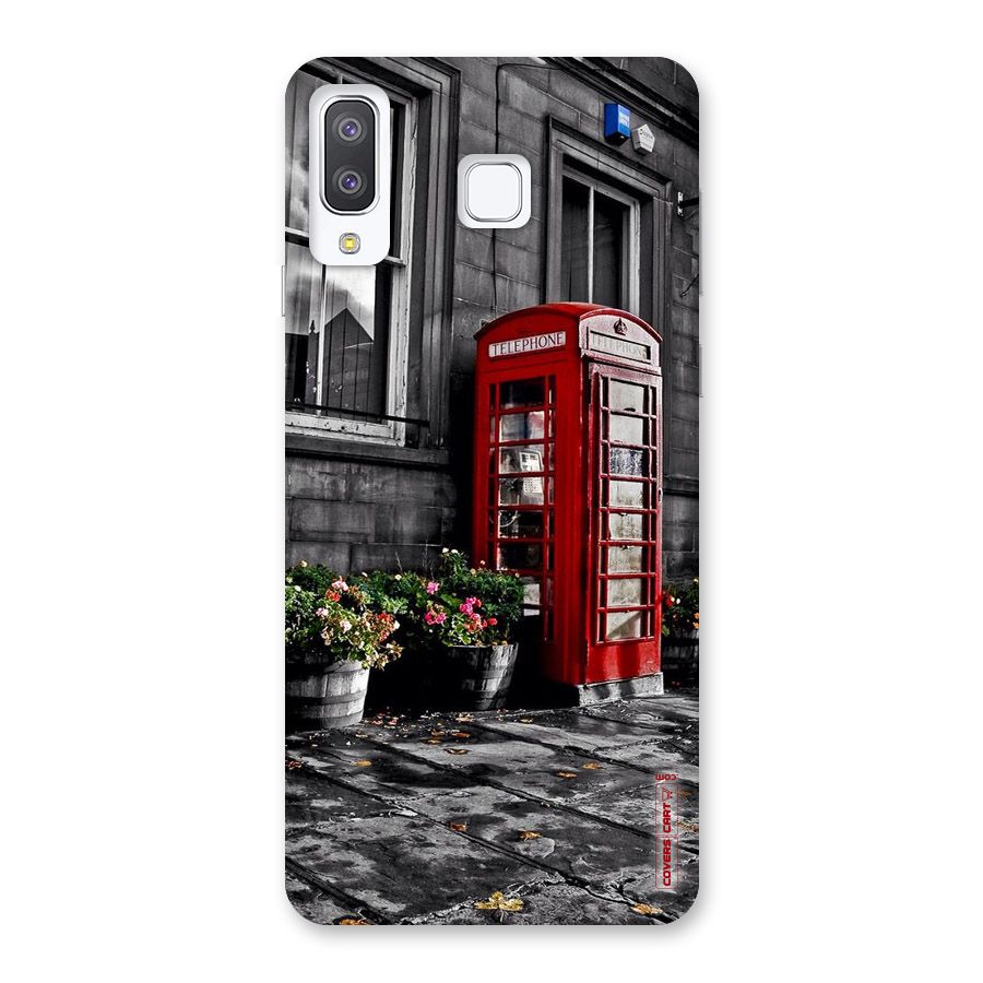 Flower And Booth Back Case for Galaxy A8 Star