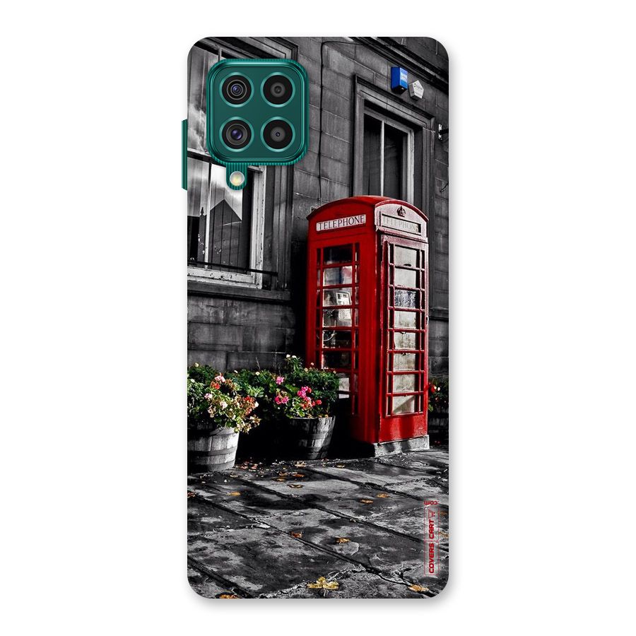 Flower And Booth Back Case for Galaxy F62