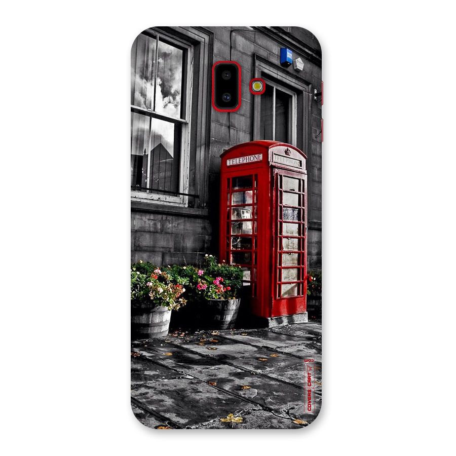Flower And Booth Back Case for Galaxy J6 Plus