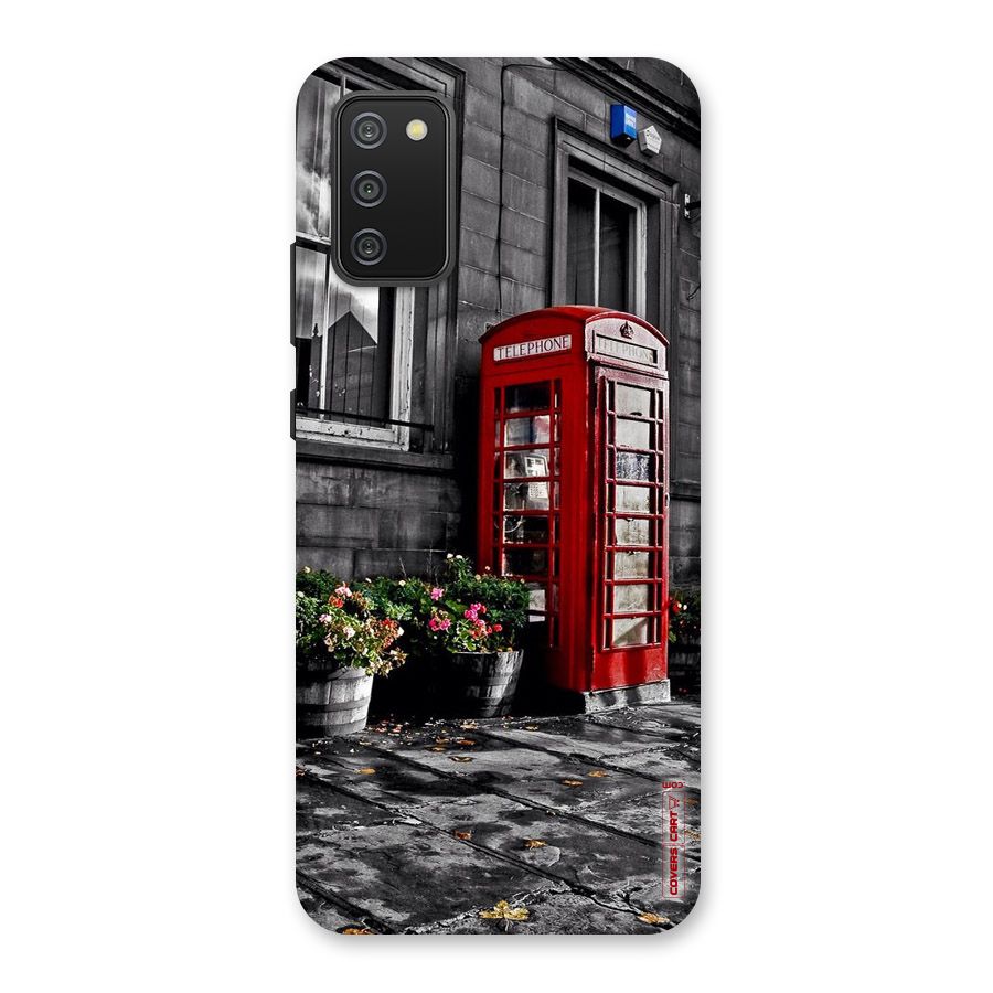 Flower And Booth Back Case for Galaxy M02s