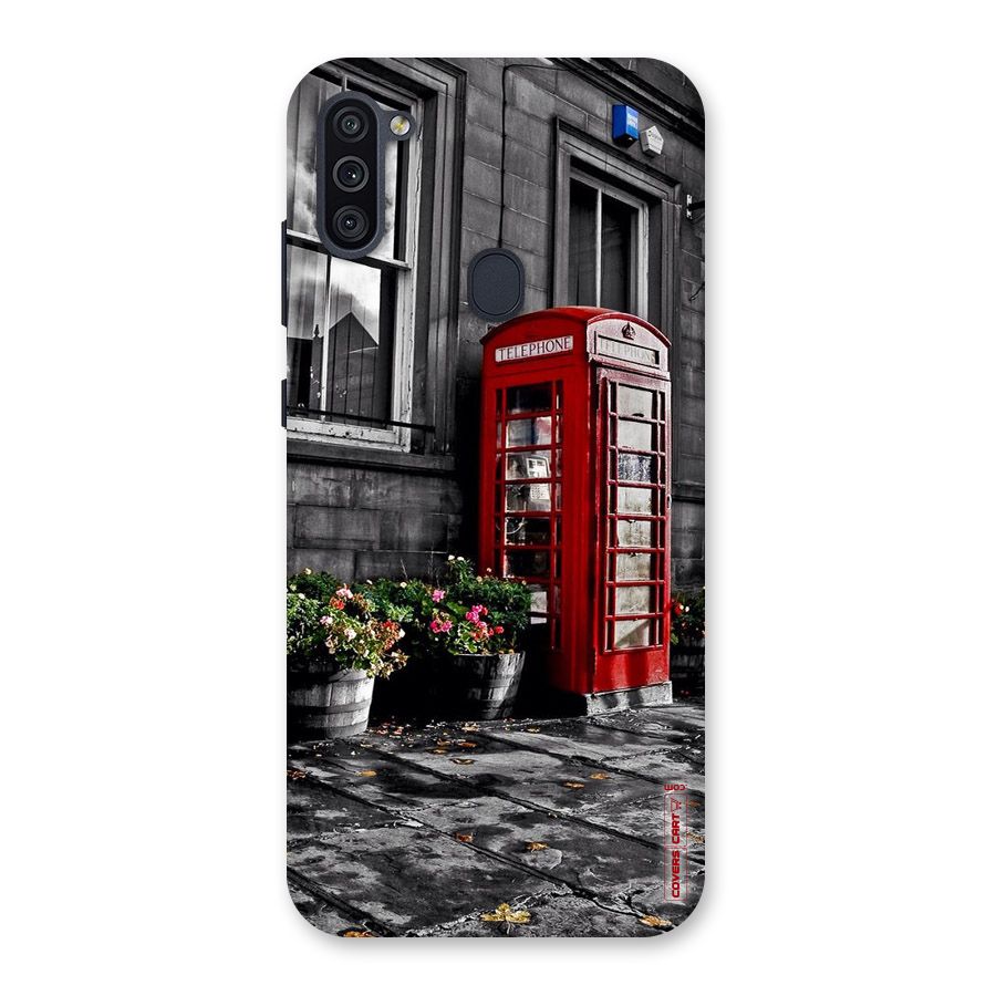 Flower And Booth Back Case for Galaxy M11