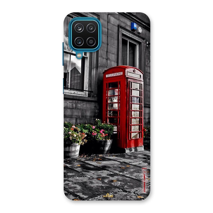 Flower And Booth Back Case for Galaxy M12